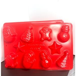 LOT 3 JELL-O Holiday Jiggler Molds